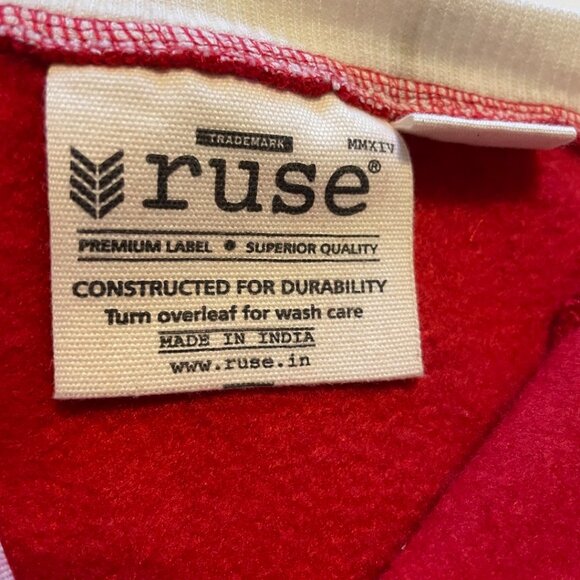 Red Ruse Good Boy Dog Sweatshirt Costume - Picture 6 of 12